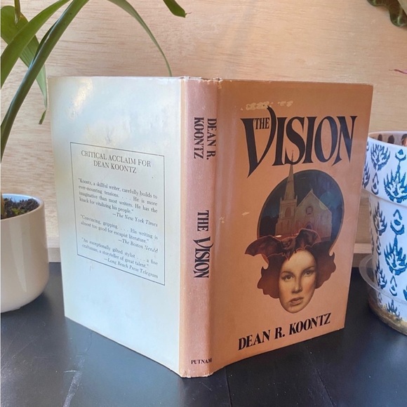 Vintage 1977 Book Club Edition The Vision by Dean R. Koontz Hardback Book - Picture 3 of 9